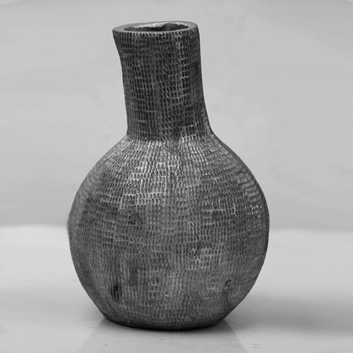 Bottle Shaped Aluminium Vase