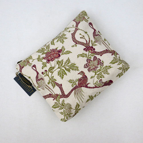 Chintz Tree Of Life Block Printed Pouch