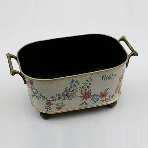Chintz Jali All Over Hand Painted Wine Cooler