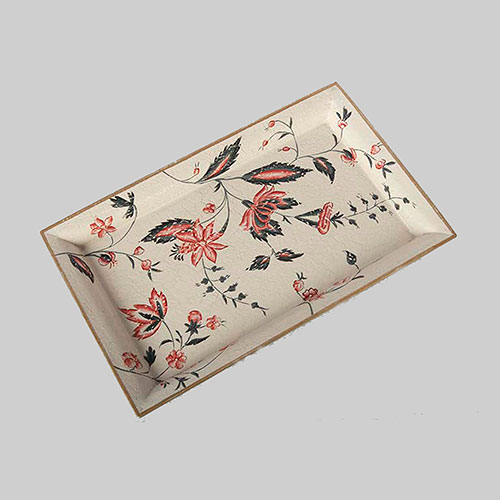 Floral Chintz Hand Painted Tray