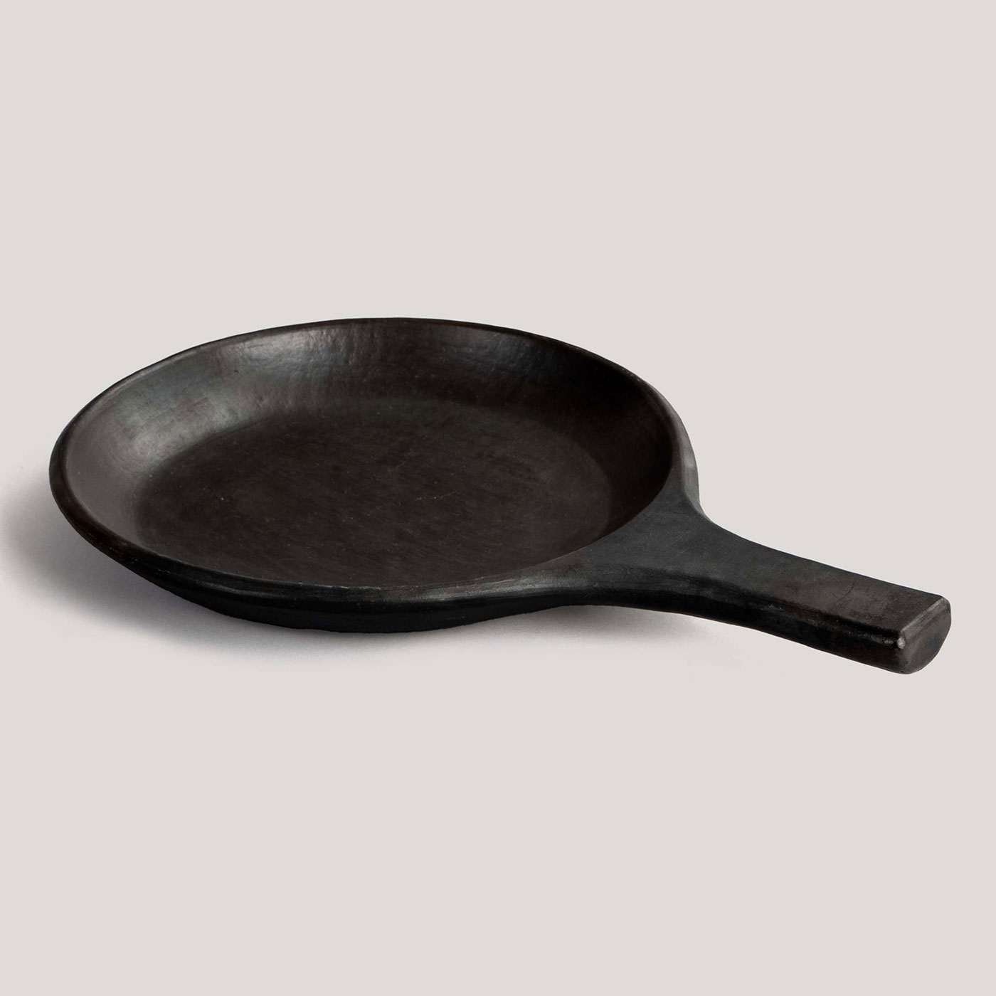 Hema Black Pottery Stone Pan - Image 2