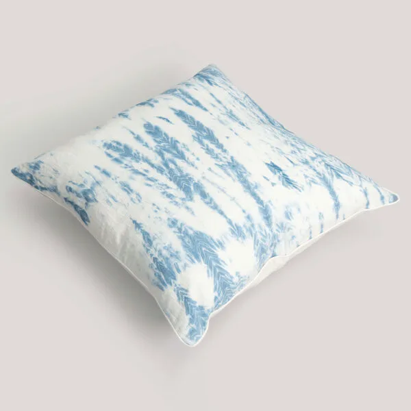Jwala Indigo Natural Dyed 100% Cotton Cushion Cover