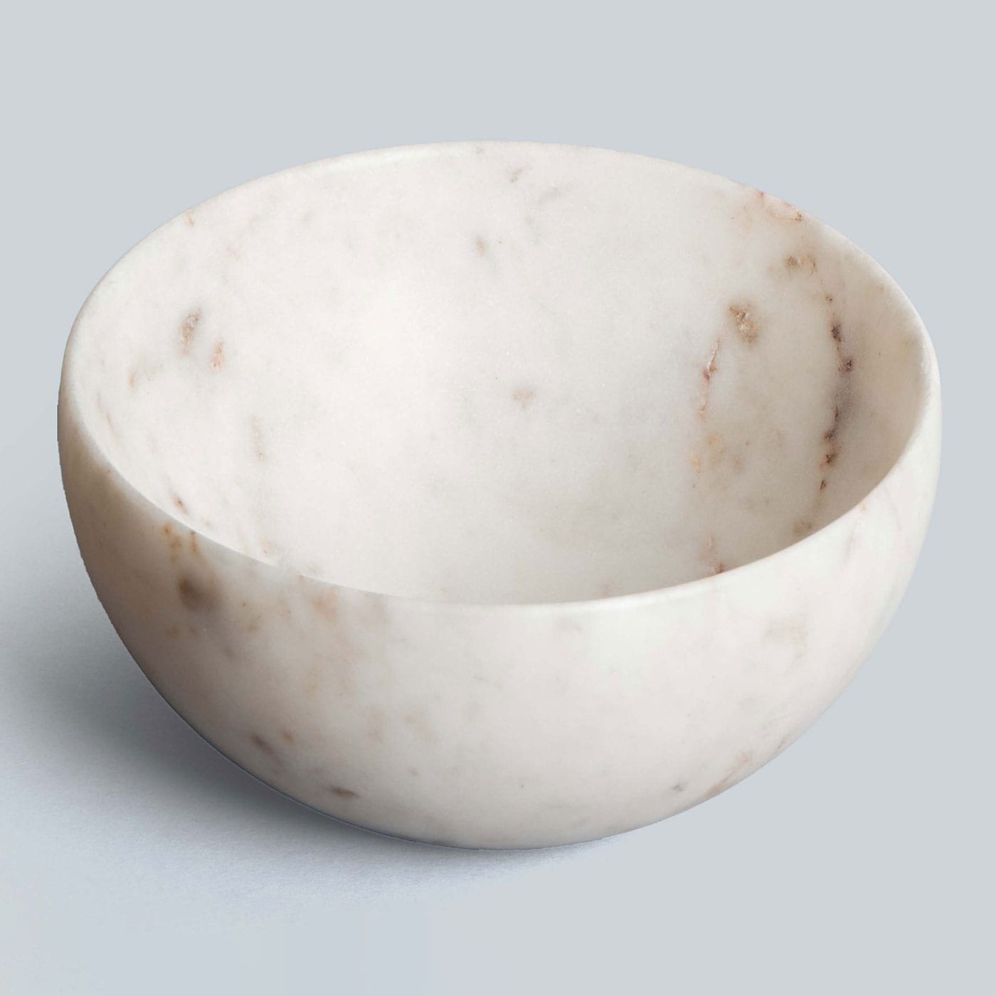 Kush Ivory Hand Carved Marble Bowl (Medium) - Image 2