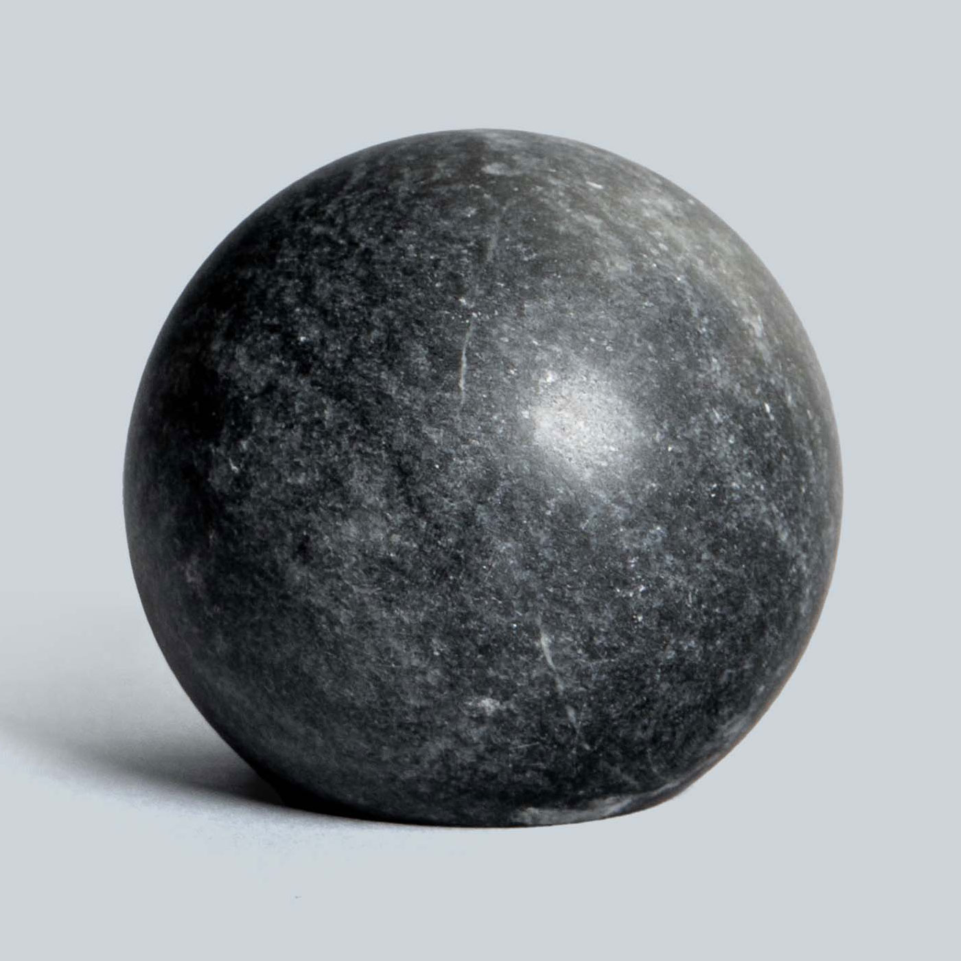 Hansi Black Hand Carved Marble Paper Weight