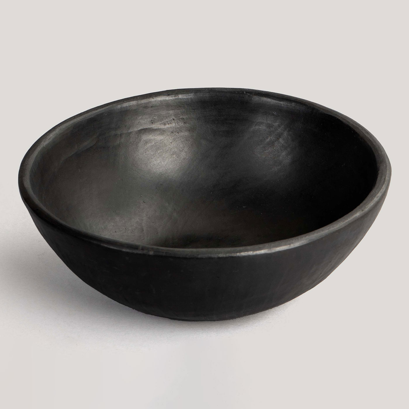 Bani Black Stone Pottery Bowl (Medium) - Image 2