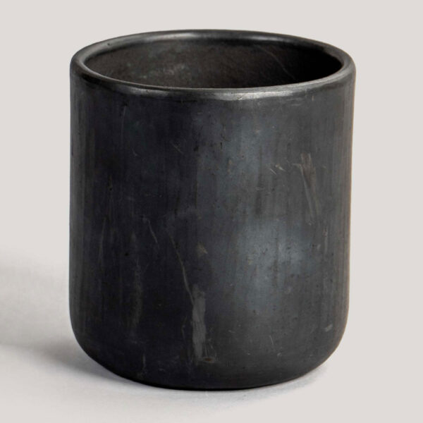 Shyama Black Stone Pottery Tumbler (Medium)