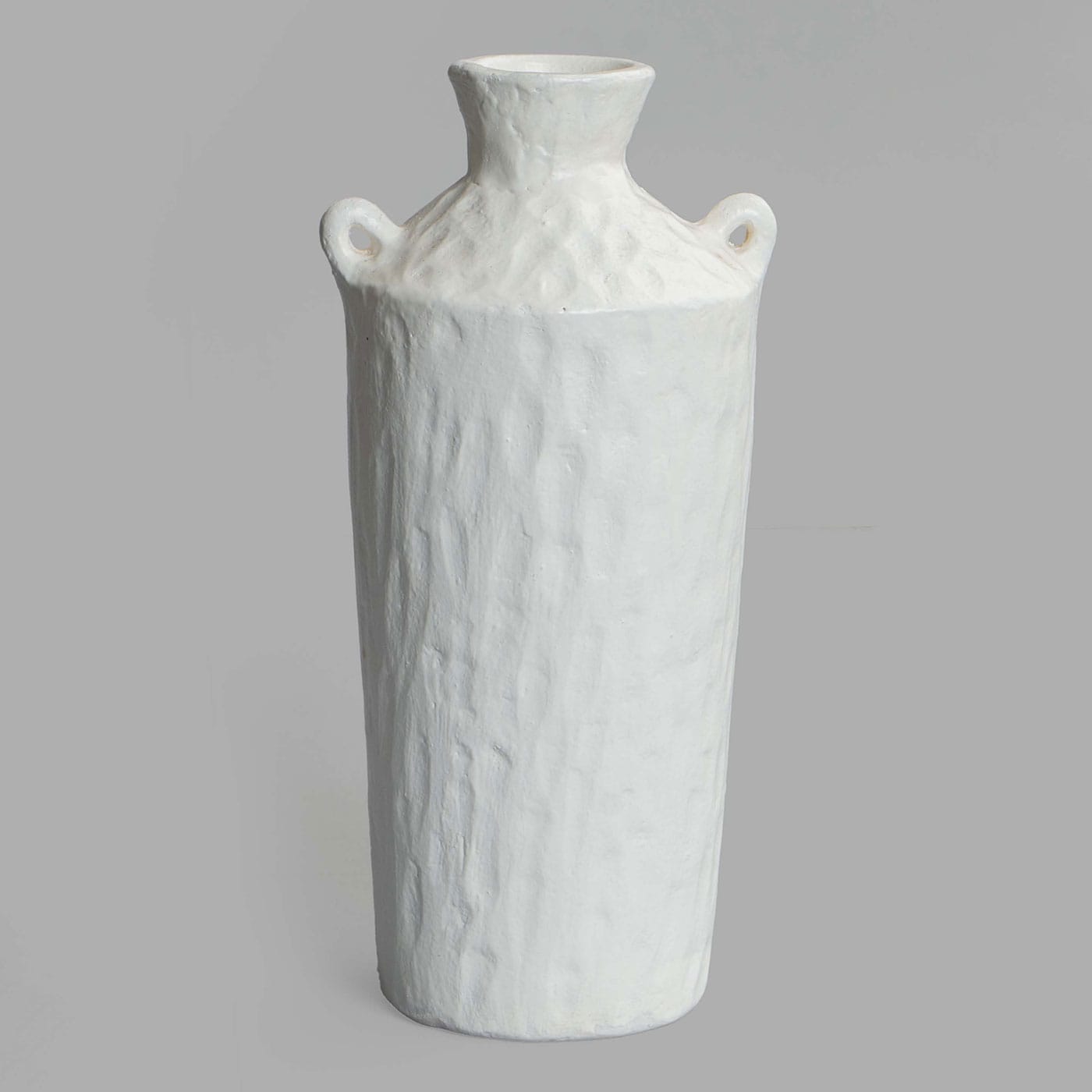 Ajita Ivory Stone Pottery Vase (Large)