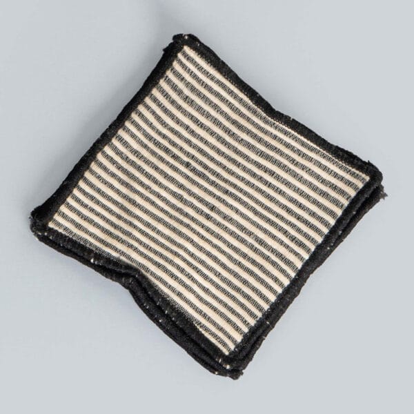 Mayank Black Handwoven Cotton Coaster (Set Of 4)