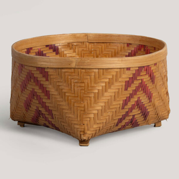 Chimu Brown / Beige Natural Fibre Handwoven Basket