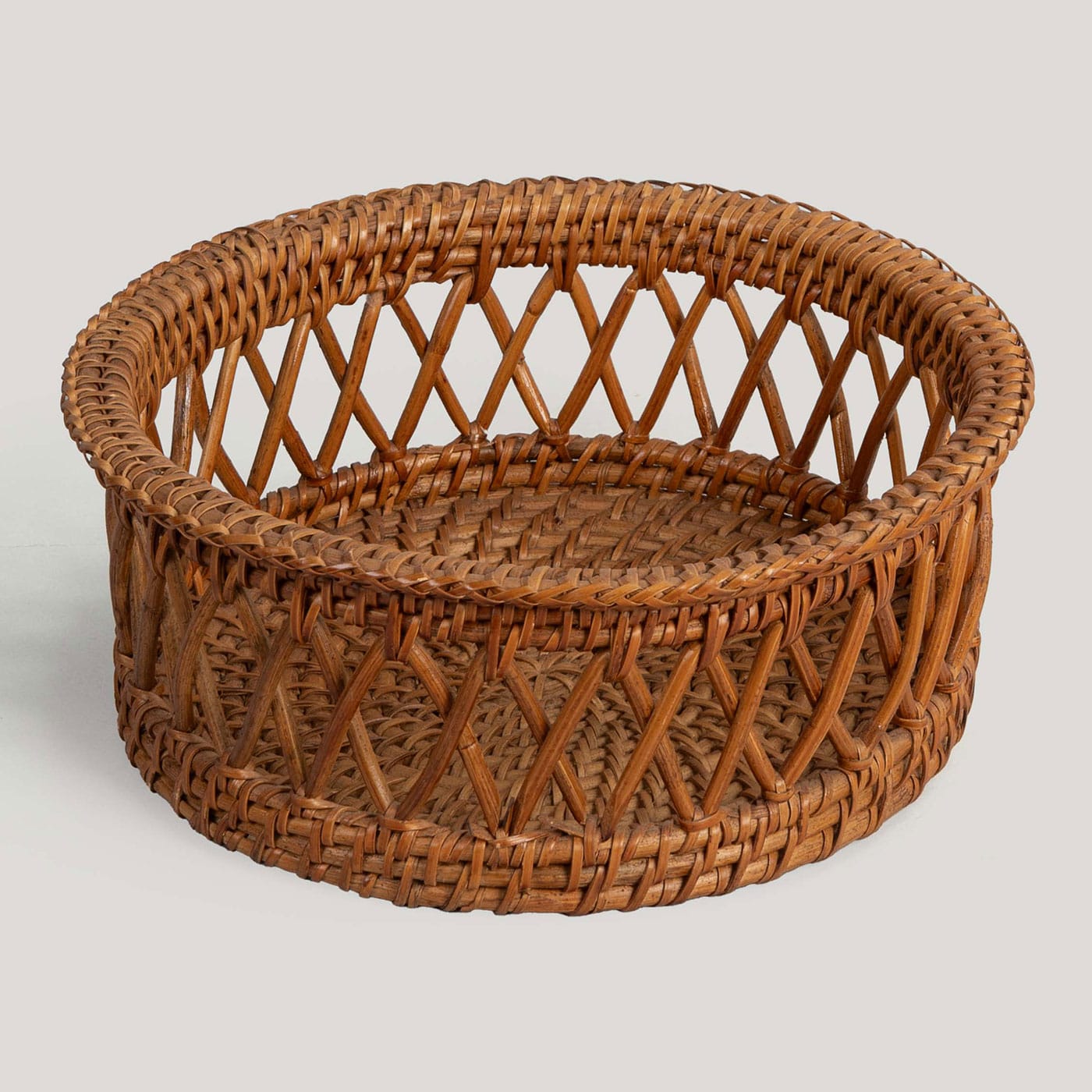 Chaaya Brown Natural Fibre Handwoven Basket - Image 2