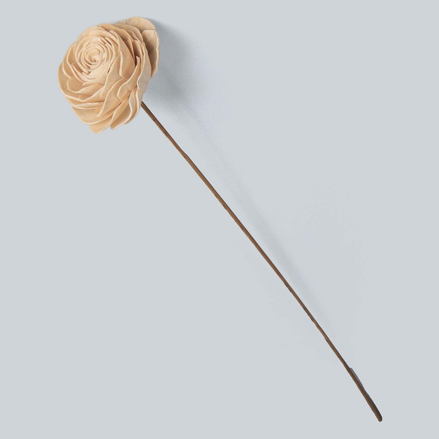 Rose Ivory Handmade Sola Wood Flowers - Image 2