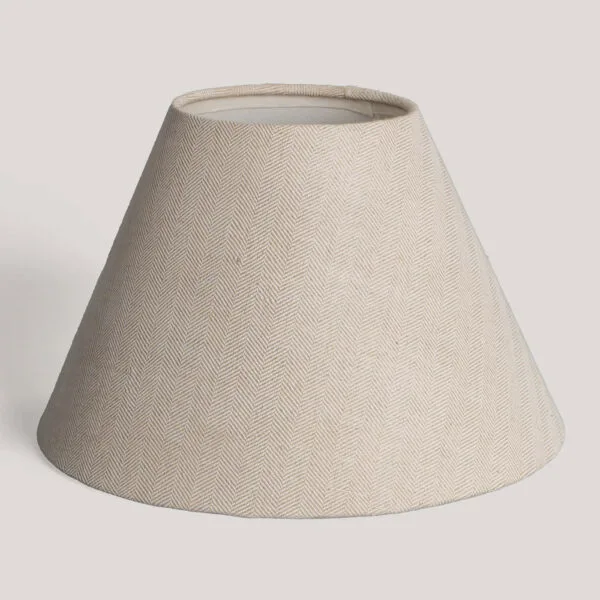 Abhi Natural Linen / Cotton Handwoven Lamp Shade (Triangle)