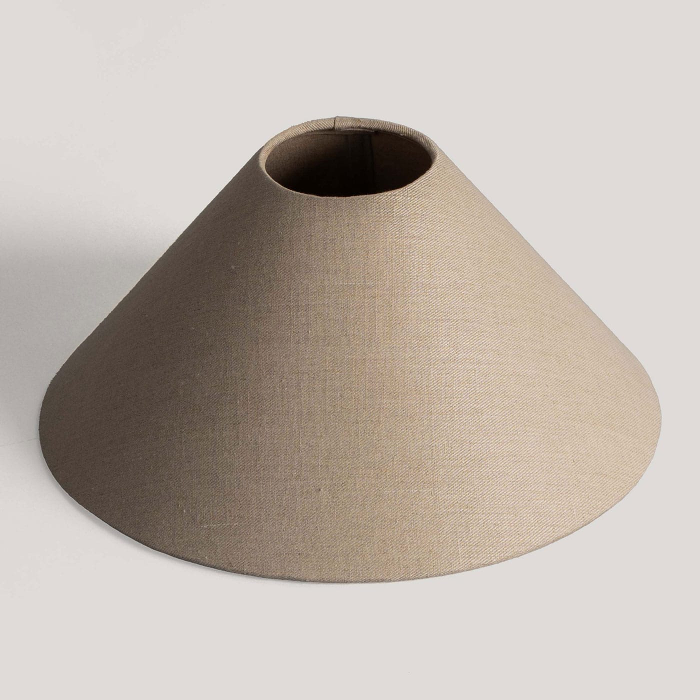Nikhila Natural 100% Linen Handwoven Lamp Shade (Triangle) - Image 2