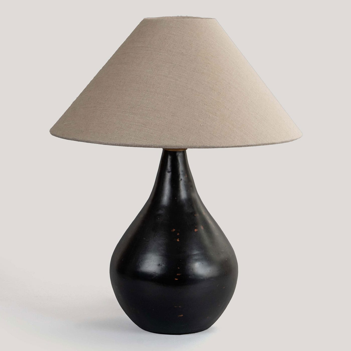 Nikhila Natural 100% Linen Handwoven Lamp Shade (Triangle) - Image 3