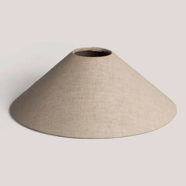 Farhan Natural 100% Linen Handwoven Lamp Shade (Triangle)