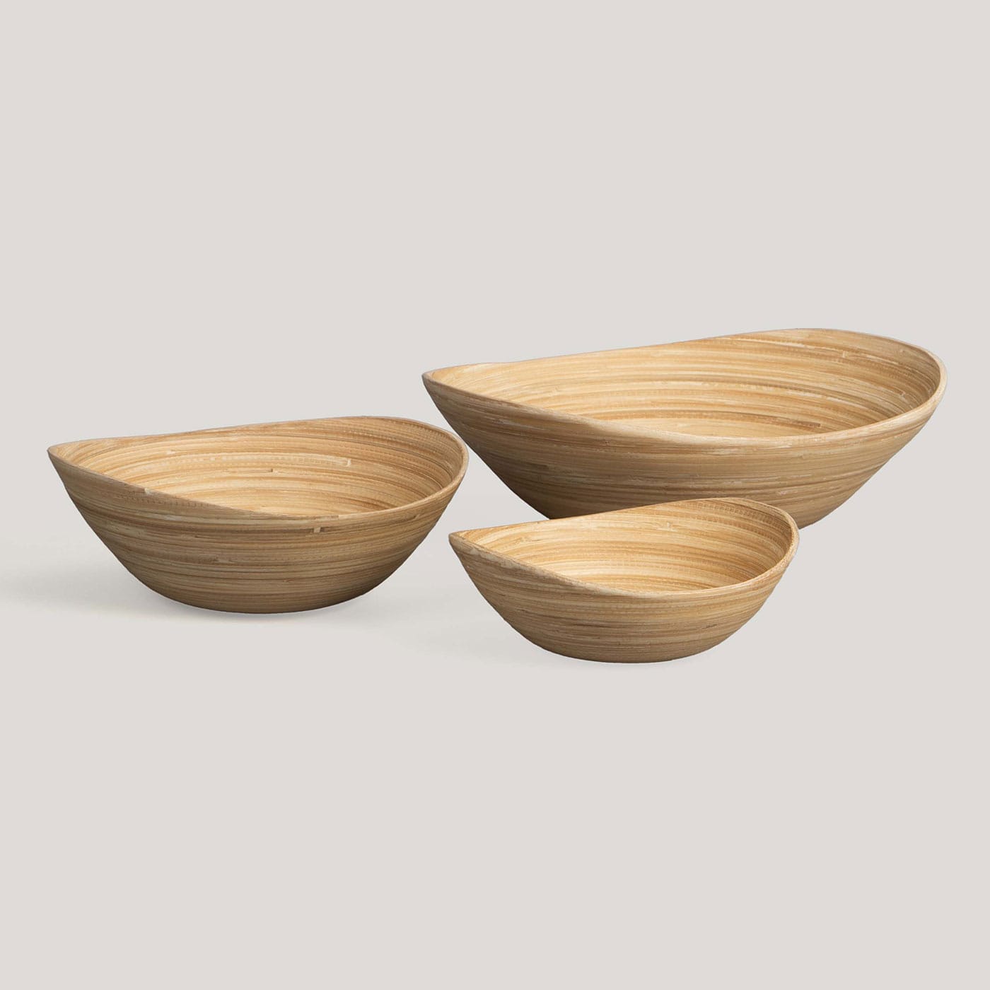 Rena Natural Bamboo Handmade Bowl - Image 3
