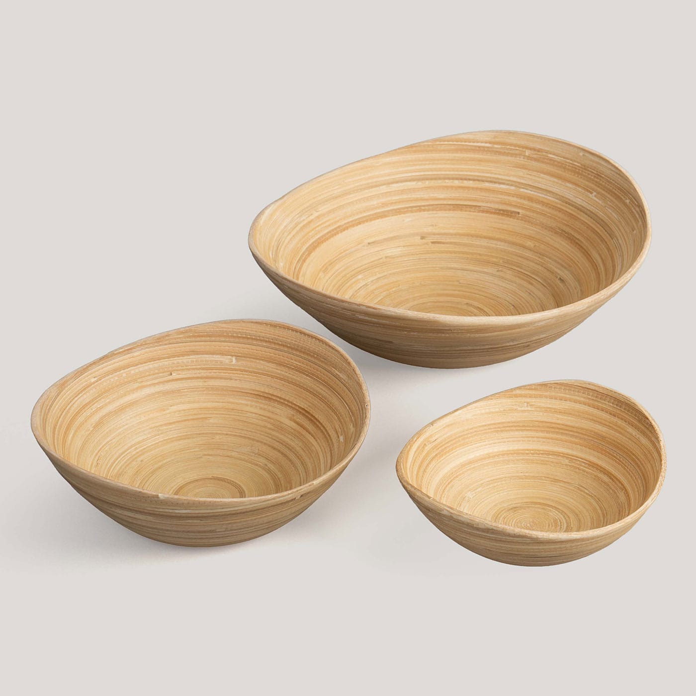 Rena Natural Bamboo Handmade Bowl - Image 4