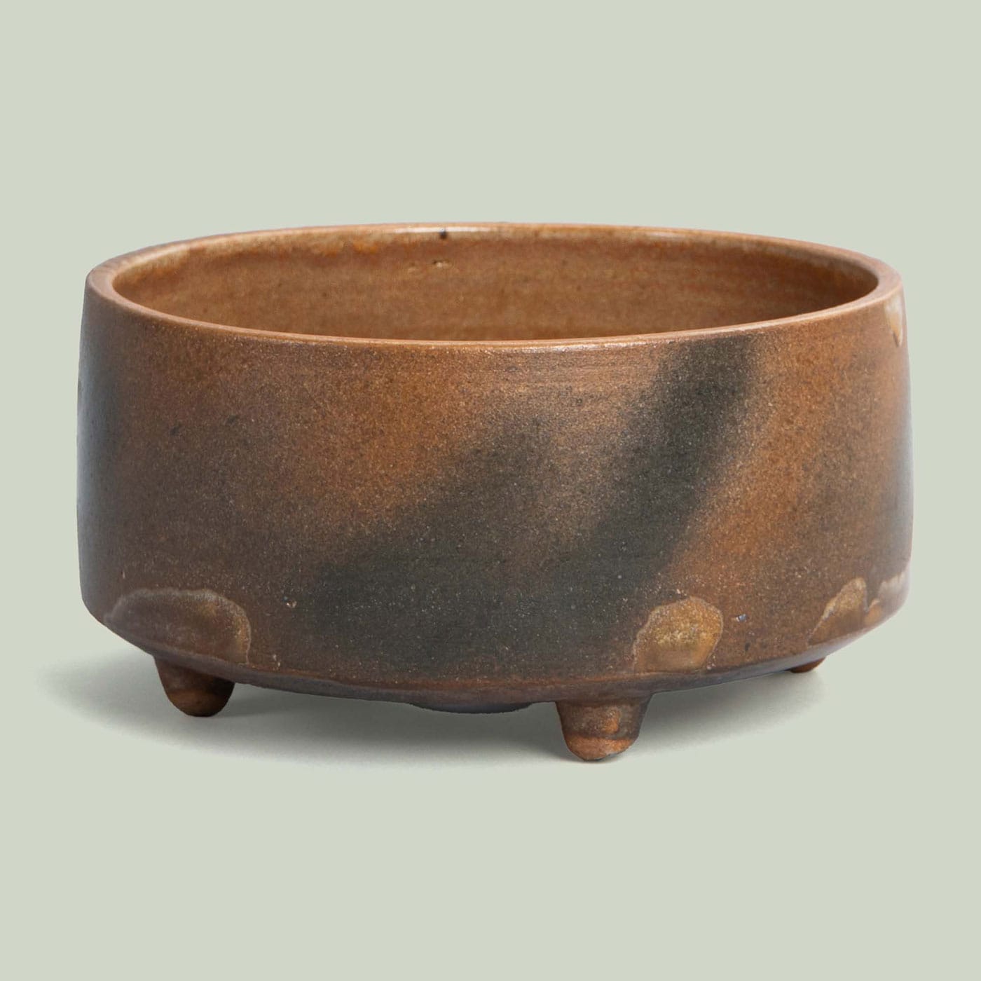 Lavya Brown Stone Pottery Planter