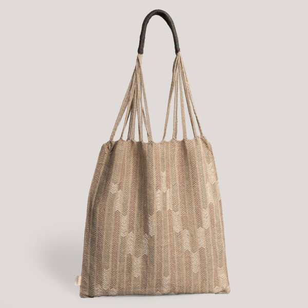 Techi Ochre Printed Tote Bag