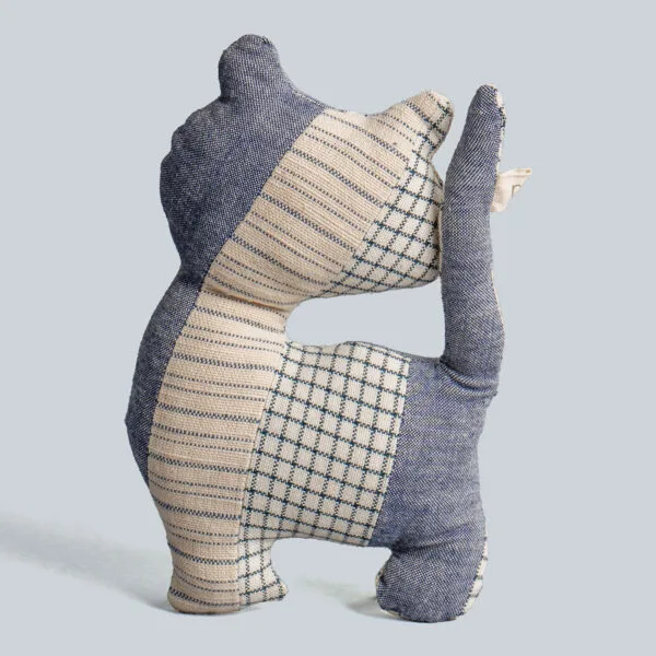 Duke Blue Patchwork Cotton Toy