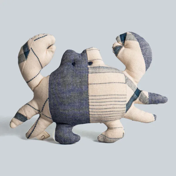Jack Blue Patchwork Cotton Toy