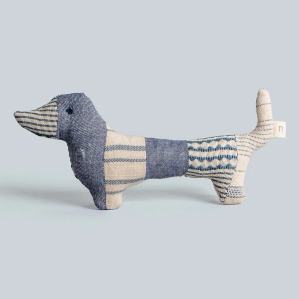 Kaiser Blue Patchwork Cotton Toy