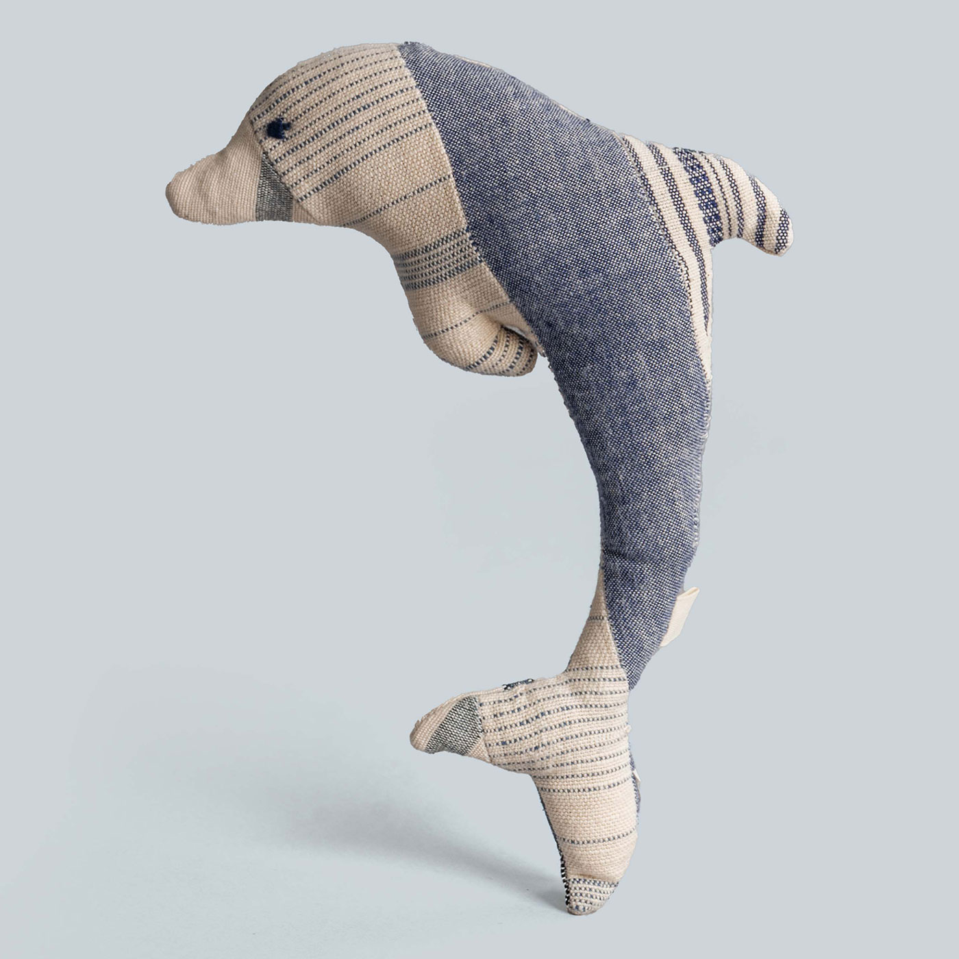 Gill Blue Patchwork Cotton Toy