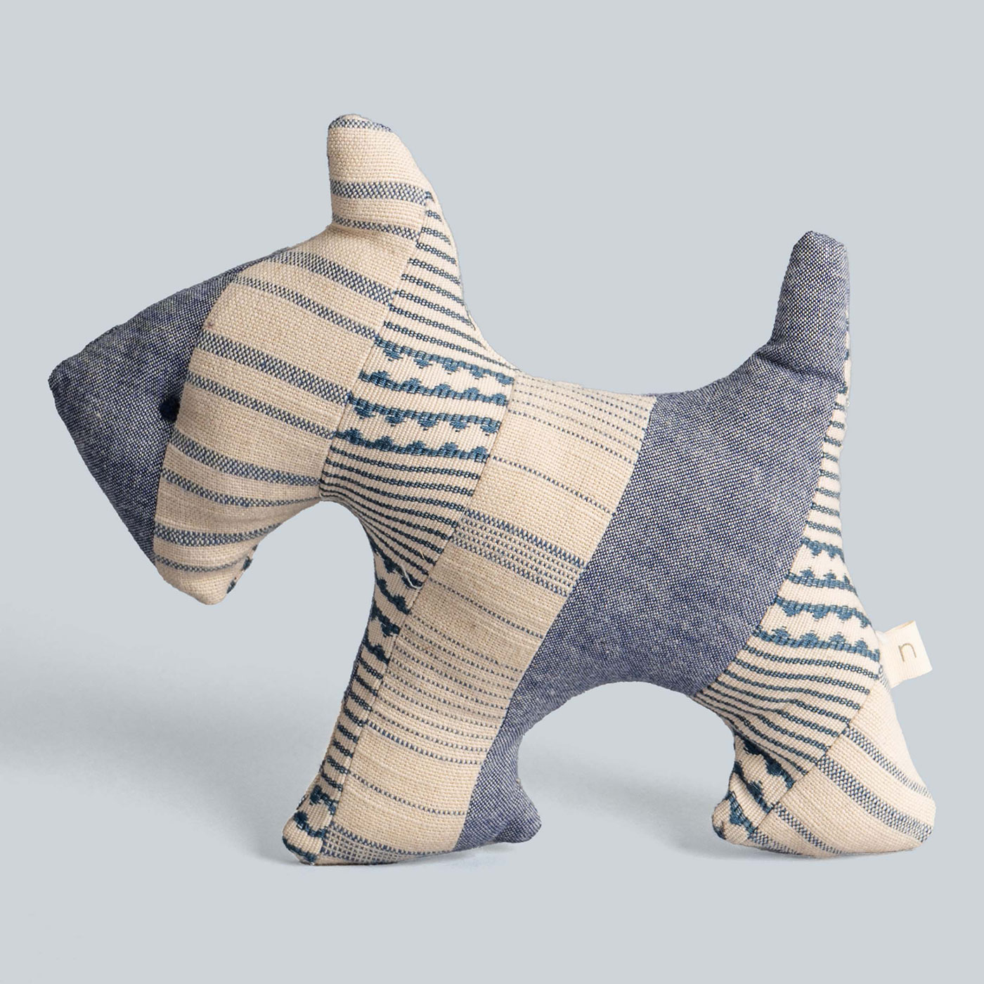 Pegasus Blue Patchwork Cotton Toy