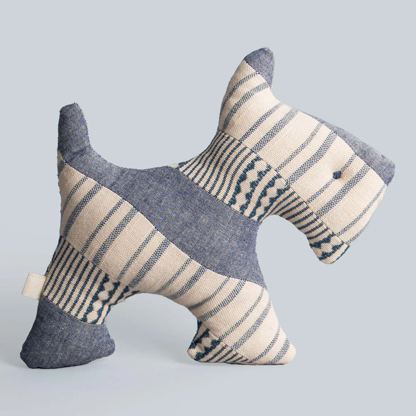 Pegasus Blue Patchwork Cotton Toy - Image 2