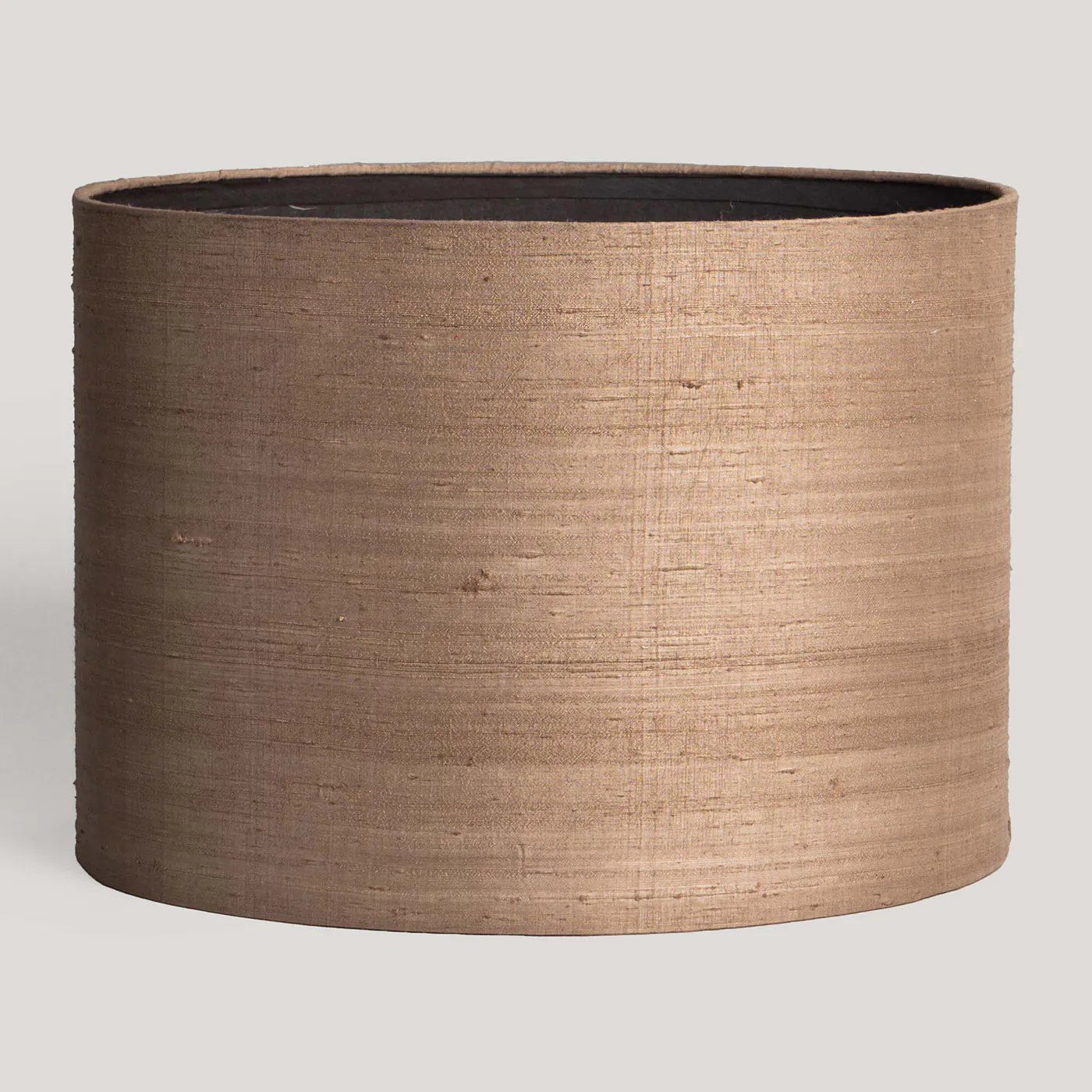 Pranav Natural 100% Silk Handwoven Lamp Shade (Oval)